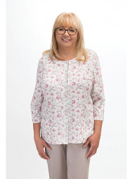 Piżama Martel Maria II 201 3/4 3XL-4XL damska rozpinana