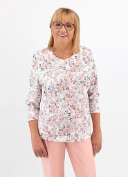 Piżama Martel Maria II 201 3/4 3XL-4XL damska rozpinana