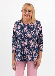 Piżama Martel Maria II 201 3/4 3XL-4XL damska rozpinana