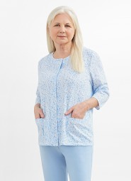 Piżama Martel Maria II 201 3/4 3XL-4XL damska rozpinana