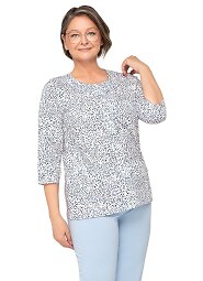Piżama Martel Maria II 201 3/4 3XL-4XL damska rozpinana