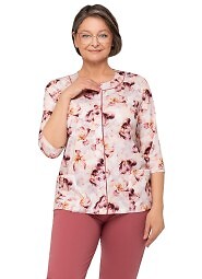 Piżama Martel Maria II 201 3/4 3XL-4XL damska rozpinana