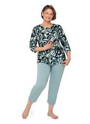 Piżama Martel Maria II 201 3/4 3XL-4XL damska rozpinana