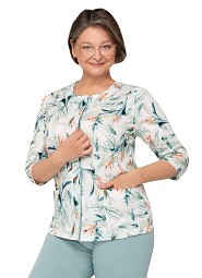 Piżama Martel Maria II 201 3/4 3XL-4XL damska rozpinana