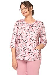 Piżama Martel Maria II 201 3/4 3XL-4XL damska rozpinana