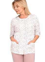 Piżama Martel Maria II 201 3/4 3XL-4XL damska rozpinana