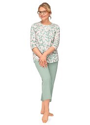 Martel Maria II 201 3/4 Pajamas 3XL-4XL Women's Button-Up