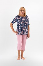 Piżama Martel Maria I 200 kr/r 3XL-4XL damska rozpinana