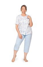 Piżama Martel Maria I 200 kr/r 3XL-4XL damska rozpinana