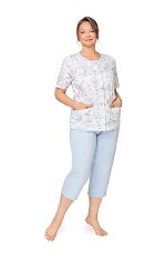 Piżama Martel Maria I 200 kr/r 3XL-4XL damska rozpinana