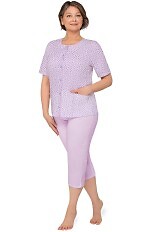Piżama Martel Maria I 200 kr/r 3XL-4XL damska rozpinana