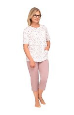 Piżama Martel Maria I 200 kr/r 3XL-4XL damska rozpinana