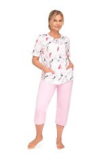 Piżama Martel Maria I 200 kr/r 3XL-4XL damska rozpinana