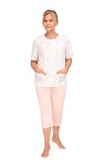 Piżama Martel Maria I 200 kr/r 3XL-4XL damska rozpinana