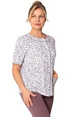 Piżama Martel Maria I 200 kr/r 3XL-4XL damska rozpinana