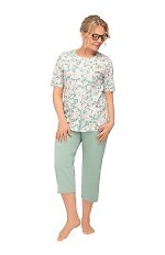 Piżama Martel Maria I 200 kr/r 3XL-4XL damska rozpinana