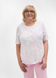 Piżama Martel Maria I 200 kr/r 3XL-4XL damska rozpinana