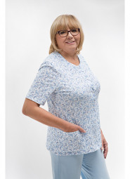 Piżama Martel Maria I 200 kr/r 3XL-4XL damska rozpinana
