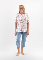 Piżama Martel Maria I 200 kr/r 3XL-4XL damska rozpinana