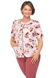 Piżama Martel Maria I 200 kr/r 3XL-4XL damska rozpinana