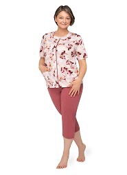 Piżama Martel Maria I 200 kr/r 3XL-4XL damska rozpinana
