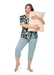 Piżama Martel Maria I 200 kr/r 3XL-4XL damska rozpinana