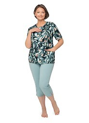 Piżama Martel Maria I 200 kr/r 3XL-4XL damska rozpinana
