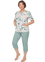 Piżama Martel Maria I 200 kr/r 3XL-4XL damska rozpinana