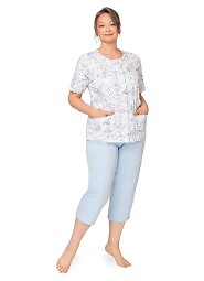 Piżama Martel Maria I 200 kr/r 3XL-4XL damska rozpinana