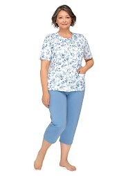 Piżama Martel Maria I 200 kr/r 3XL-4XL damska rozpinana
