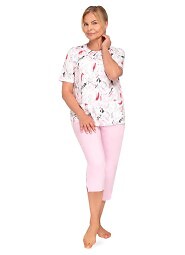 Piżama Martel Maria I 200 kr/r 3XL-4XL damska rozpinana