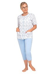 Piżama Martel Maria I 200 kr/r 3XL-4XL damska rozpinana