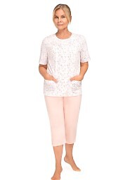 Piżama Martel Maria I 200 kr/r 3XL-4XL damska rozpinana