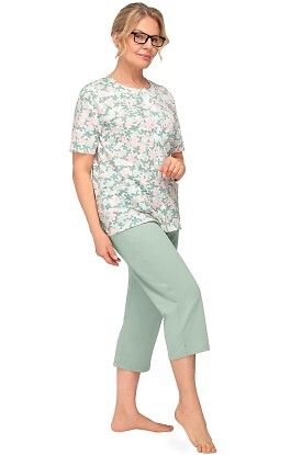 Piżama Martel Maria I 200 kr/r 3XL-4XL damska rozpinana - zdjęcie 2