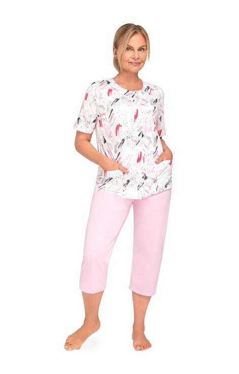 Piżama Martel Maria I 200 kr/r 3XL-4XL damska rozpinana
