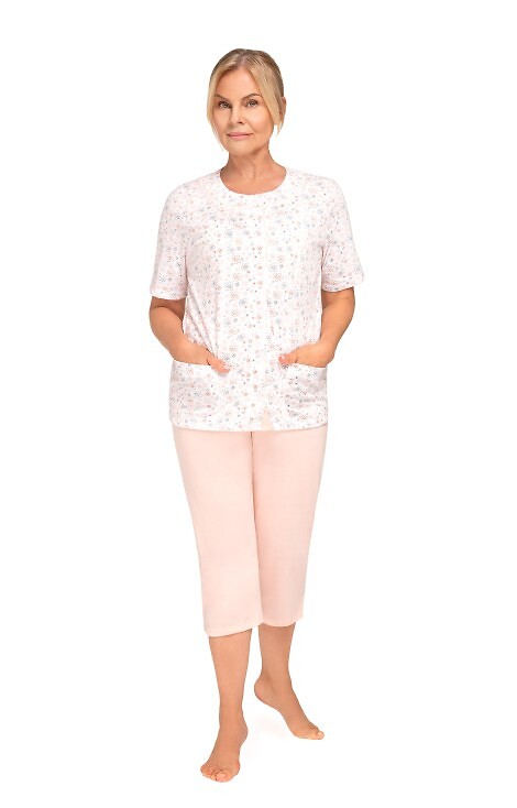 Piżama Martel Maria I 200 kr/r 3XL-4XL damska rozpinana