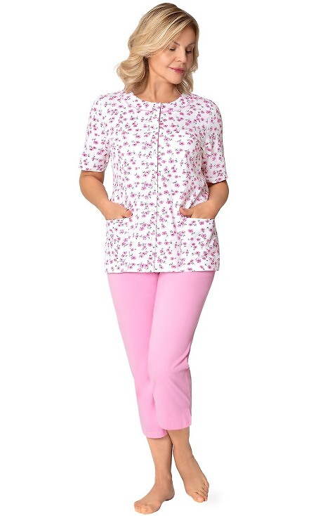 Piżama Martel Maria I 200 kr/r 3XL-4XL damska rozpinana