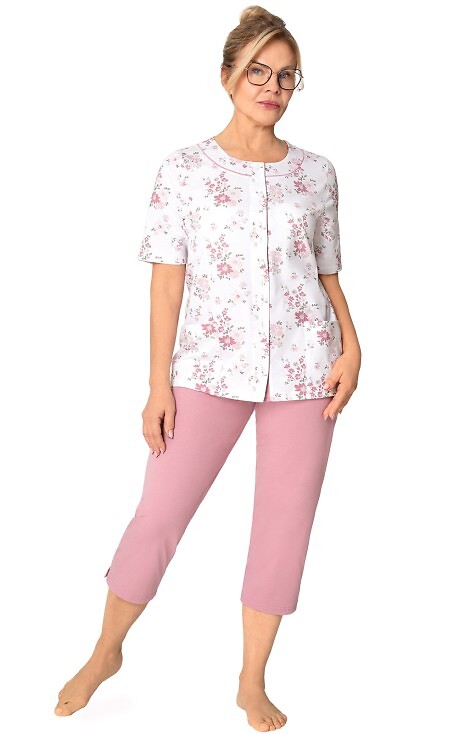 Piżama Martel Maria I 200 kr/r 3XL-4XL damska rozpinana