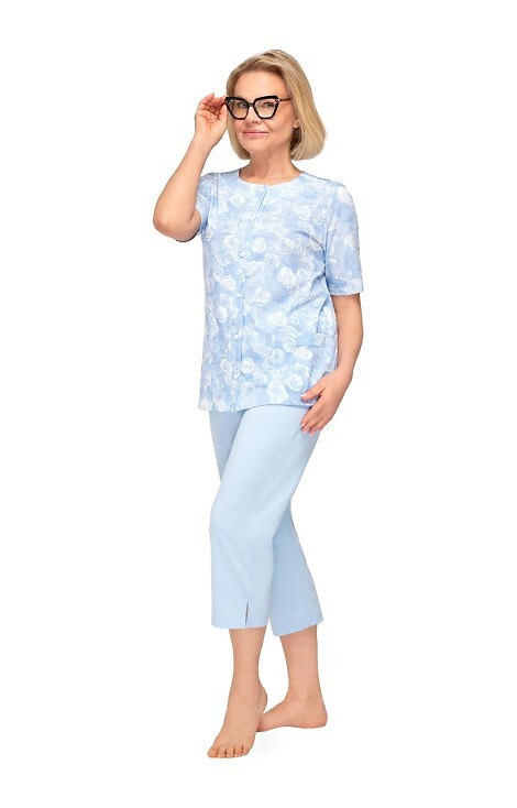 Piżama Martel Maria I 200 kr/r 3XL-4XL damska rozpinana