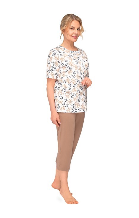 Piżama Martel Maria I 200 kr/r 3XL-4XL damska rozpinana