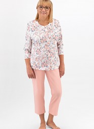 Piżama Martel Maria II 201 3/4 M-2XL damska rozpinana