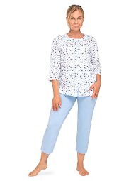 Piżama Martel Maria II 201 3/4 M-2XL damska rozpinana