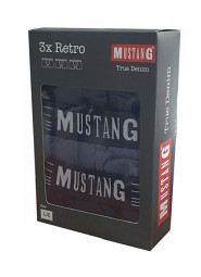 Bokserki Mustang 4046-1003 Retro 0'3 M-2XL