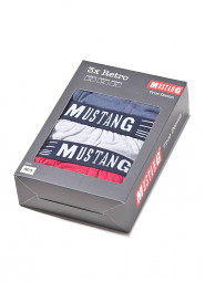 Bokserki Mustang 4046-1003 Retro 0'3 M-2XL