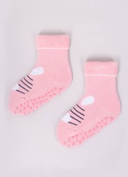Skarpety YOCLUB SKF-0005G Girl Frotte Wywijane ABS 17-26