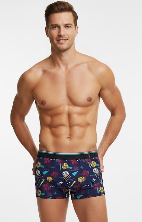 Bokserki Redo Wzór L-2XL