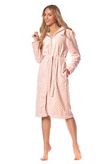 Szlafrok L&L 9156 ZPPR długi damski S-2XL