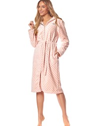 Szlafrok L&L 9156 ZPPR długi damski S-2XL