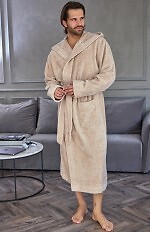 Szlafrok L&L 2104 M-2XL męski frota