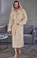 Szlafrok L&L 2104 M-2XL męski frota